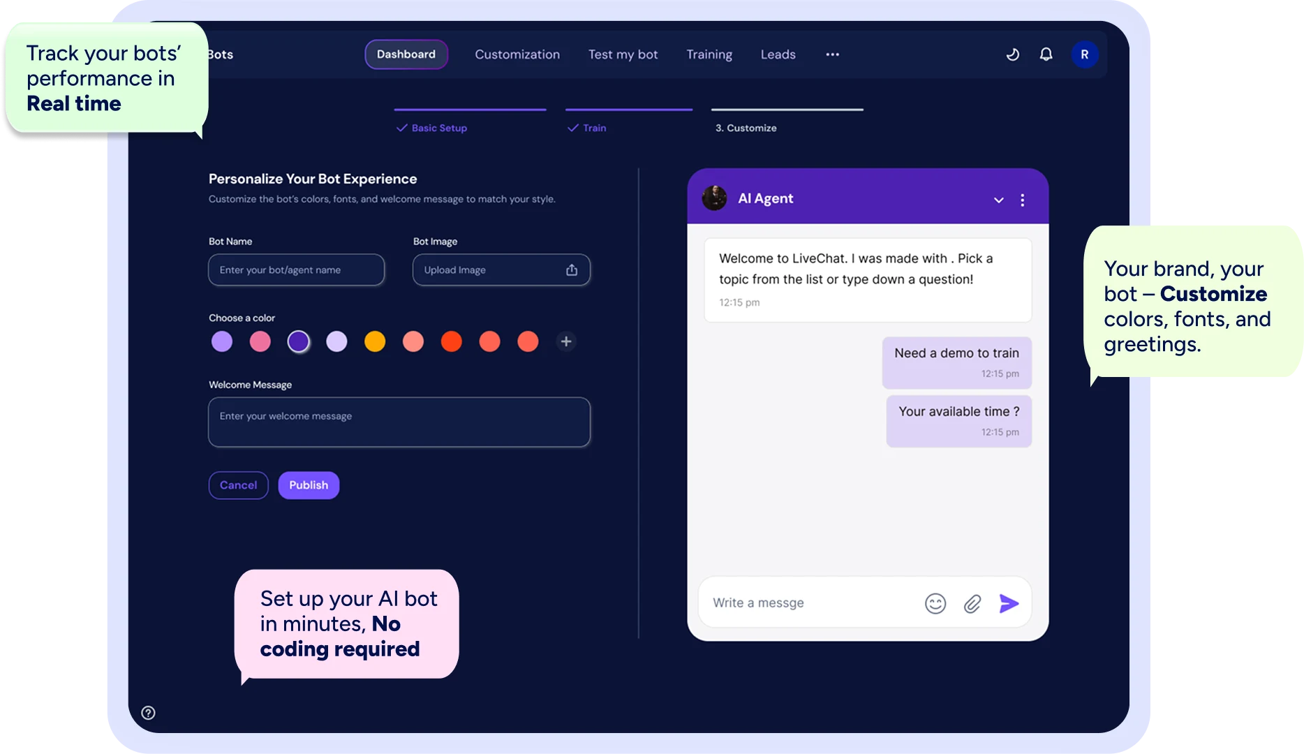 atBot Dashboard